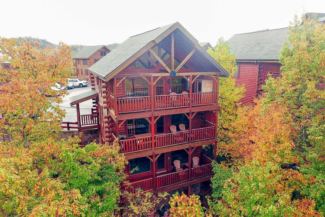 Mountain Dreams Cabin Hot Tub, Sauna And Views! Sevierville Eksteriør bilde