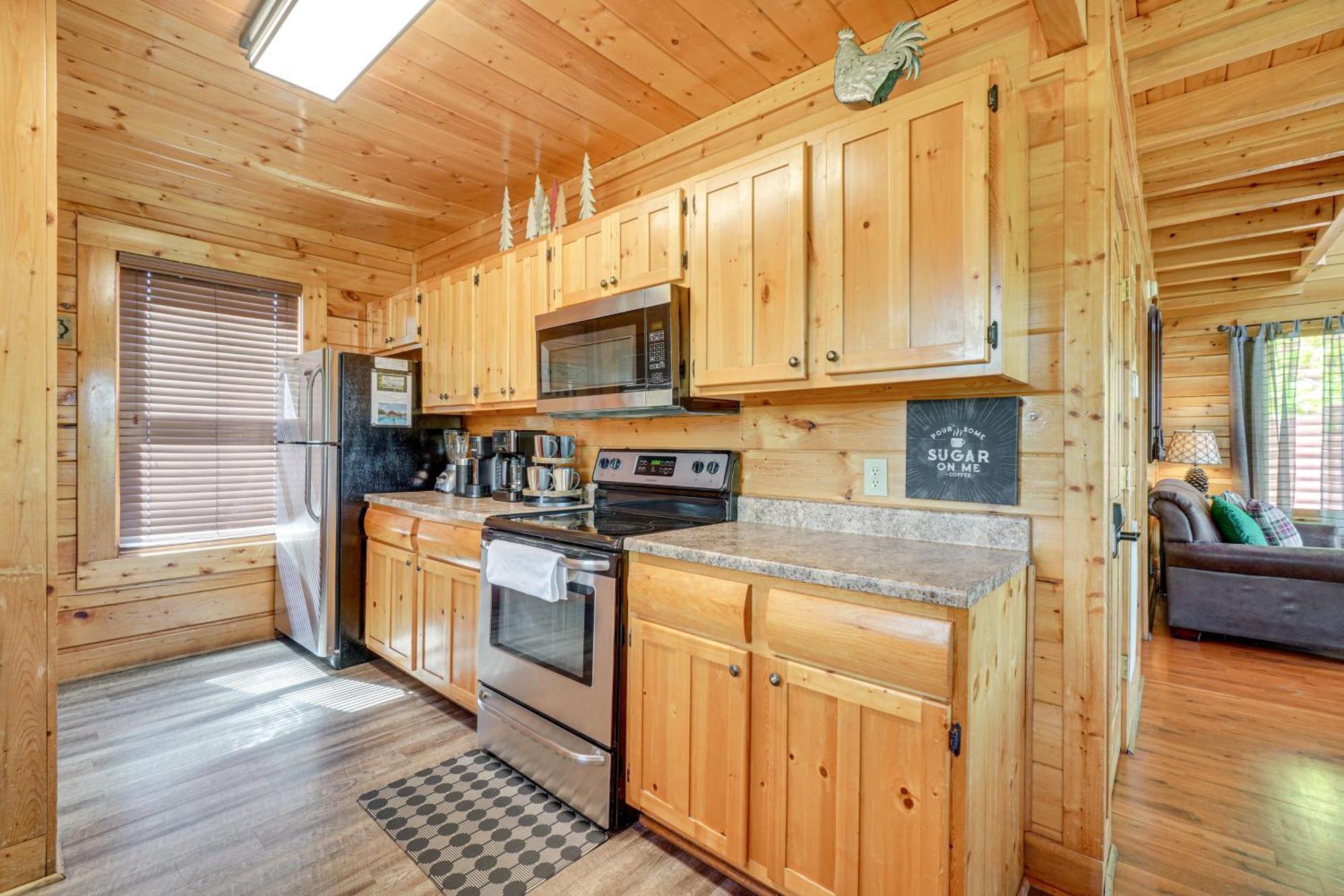 Mountain Dreams Cabin Hot Tub, Sauna And Views! Sevierville Eksteriør bilde