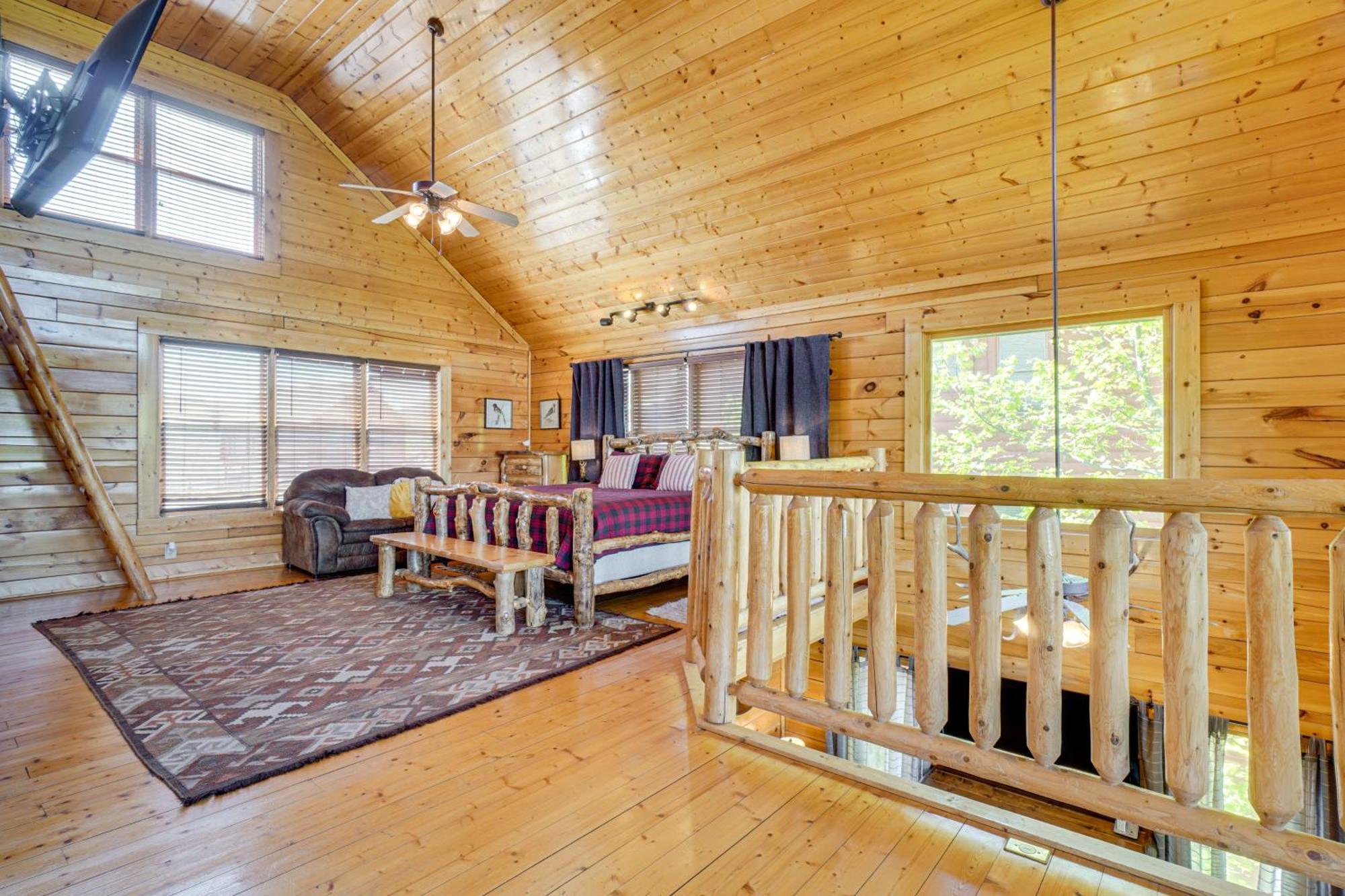 Mountain Dreams Cabin Hot Tub, Sauna And Views! Sevierville Eksteriør bilde